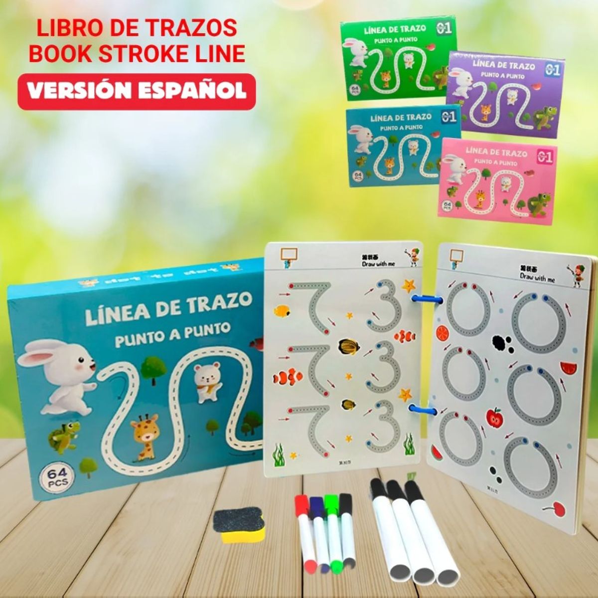 OEM - LIBRO DE TRAZO - PREESCOLAR