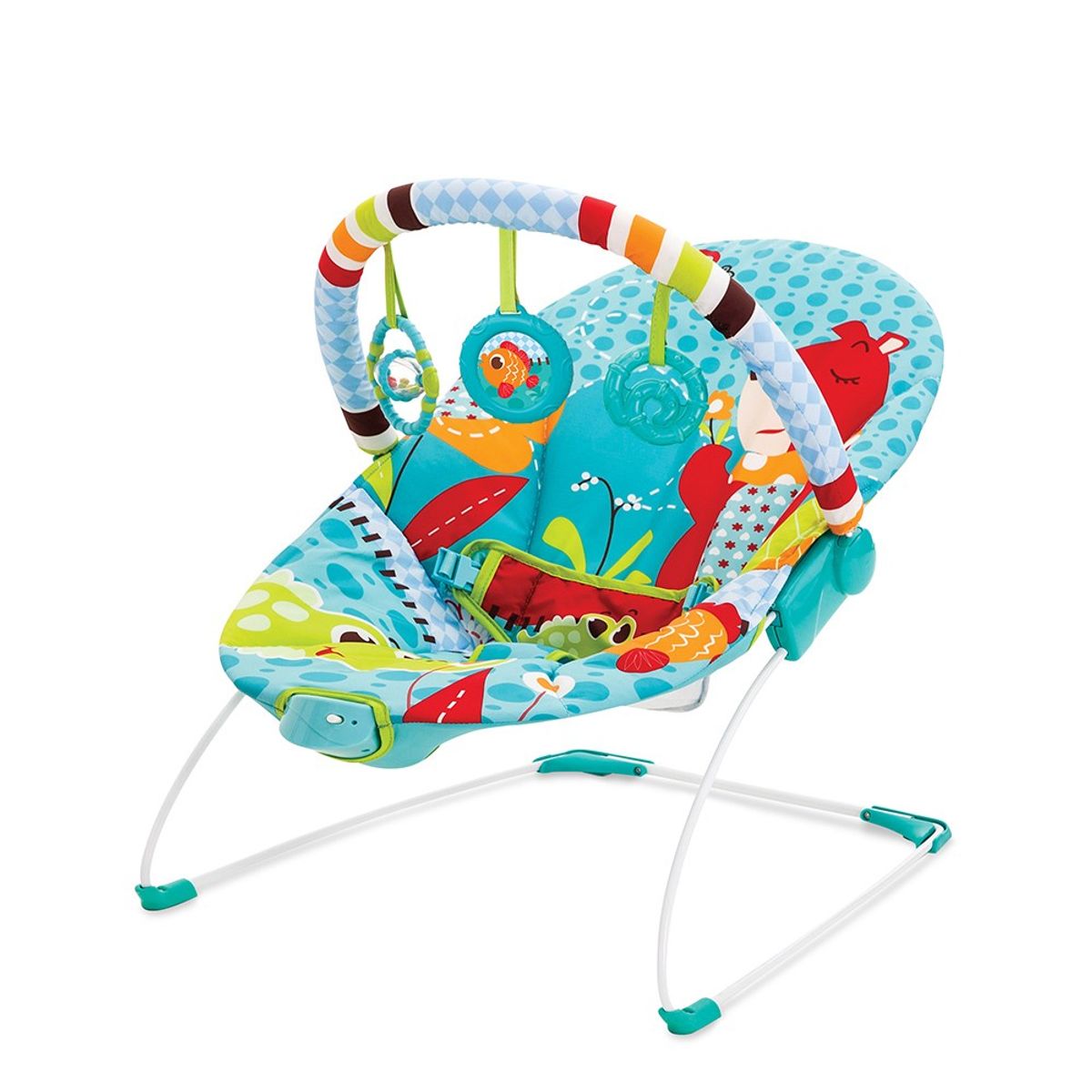 INFANTI - SILLA NIDO VIBRACIONES SAFARI MULTICOLOR