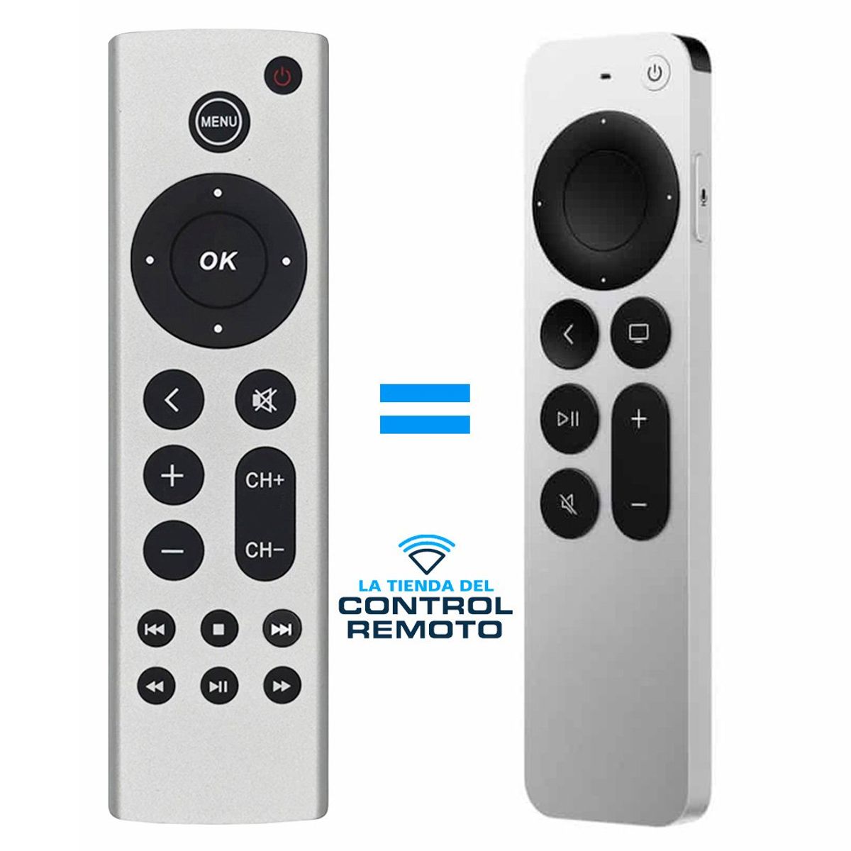 GENERICO - Control remoto para Apple TV TV2 TV3 TV4 todas las GENERACIONES