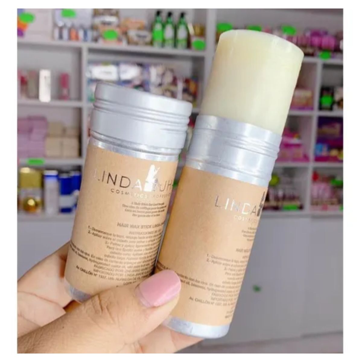 OEM - Barra de Cera Cabello PEINADO FIJO Sin Frizz UNISEX LINDHA JADE