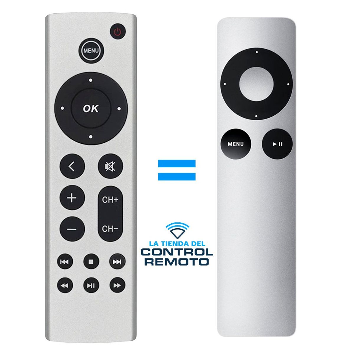 GENERICO - Control Remoto PARA Apple TV BOX Modelo A1427 TV