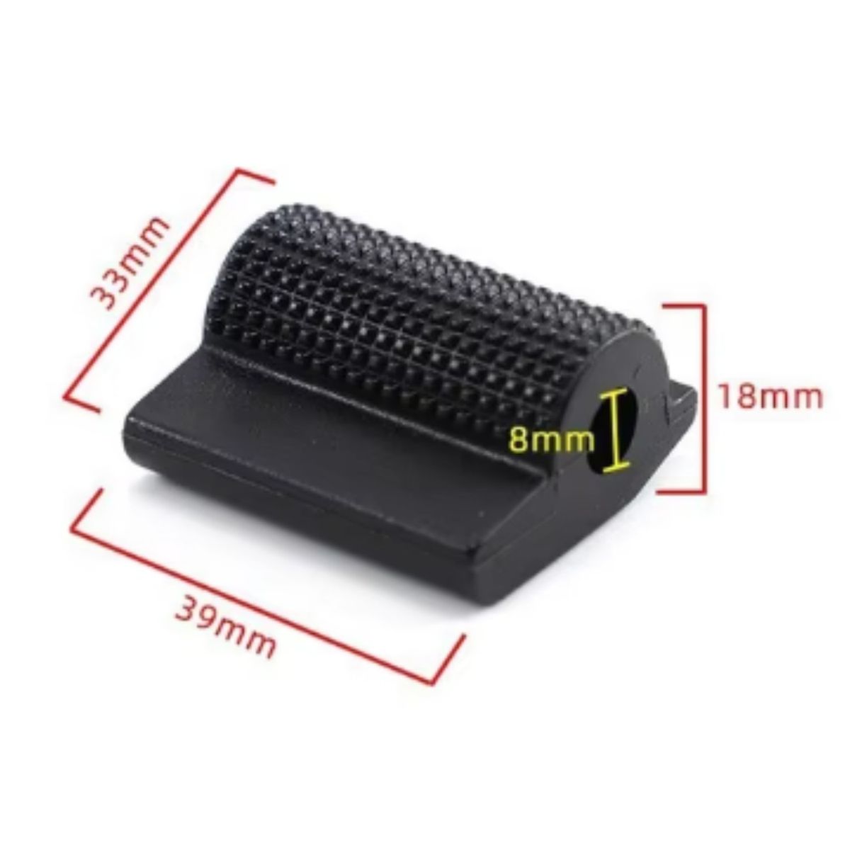 GENERICO - Protector de goma palanca de cambio moto