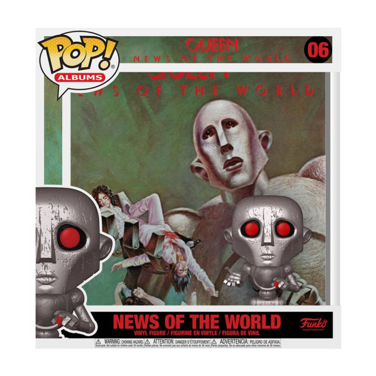 FUNKO - Funko Pop News Of The World Album - Queen