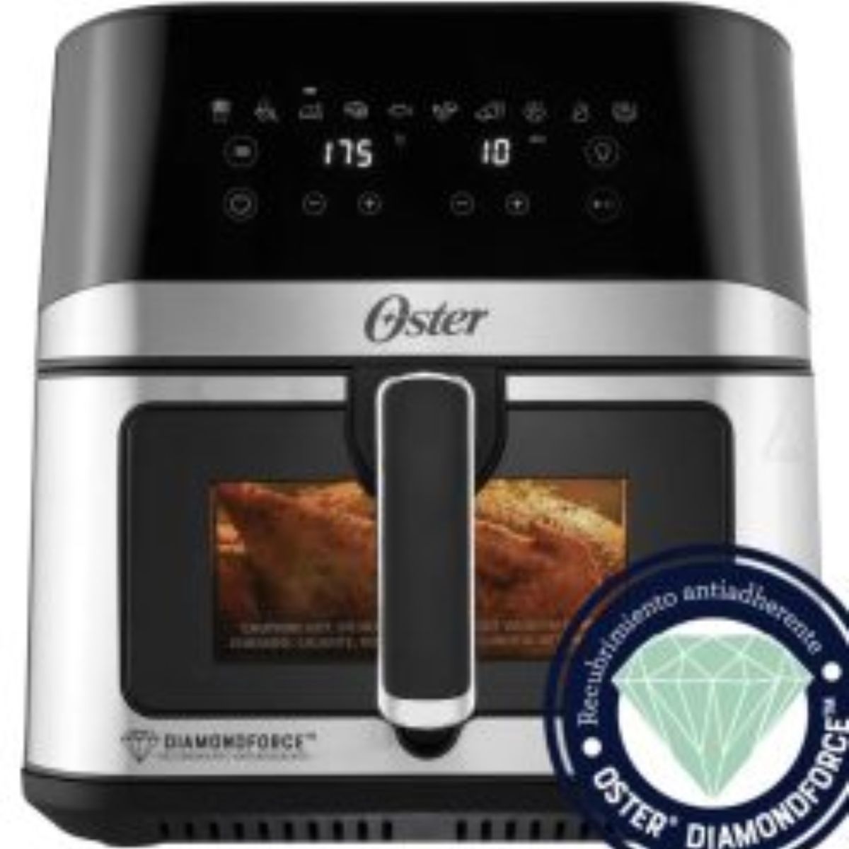 OSTER - Freidora de Aire Digital 7.5L Oster® CKSTAF75WDSSDF 053