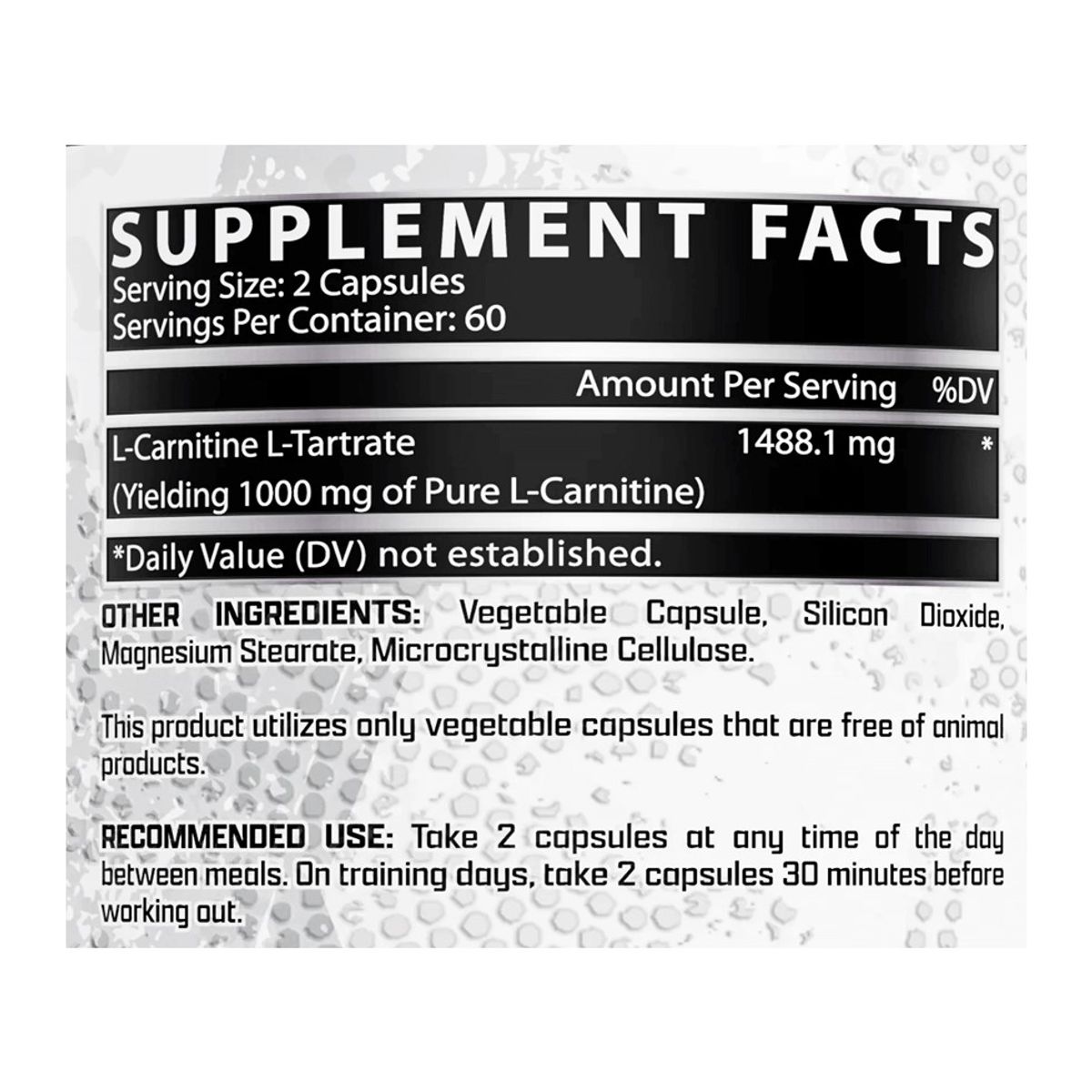 NUTREX RESEARCH - L-Carnitine 1000, 120 Cápsulas Carnitina Nutrex - Tienda Física