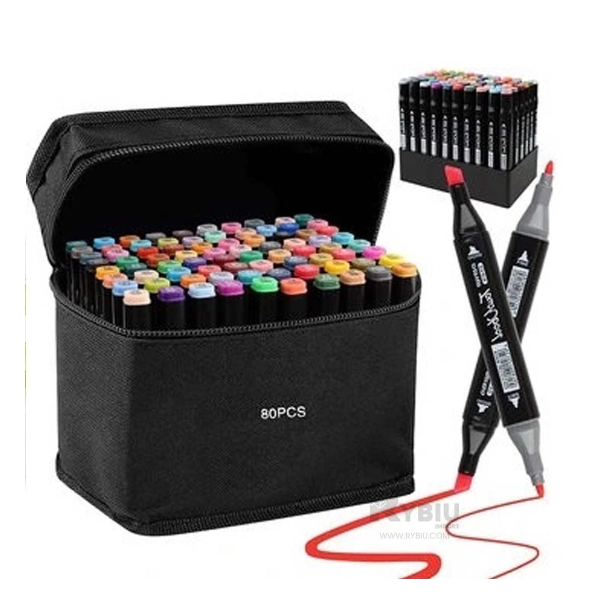 GENERICO - Set de Lettering de 80 Unidades Y+Papel de Regalo