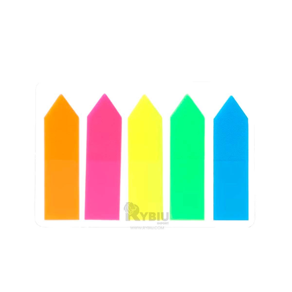 GENERICO - Post It Bonitos Multicolor en Transparente Y+Gift Stickers