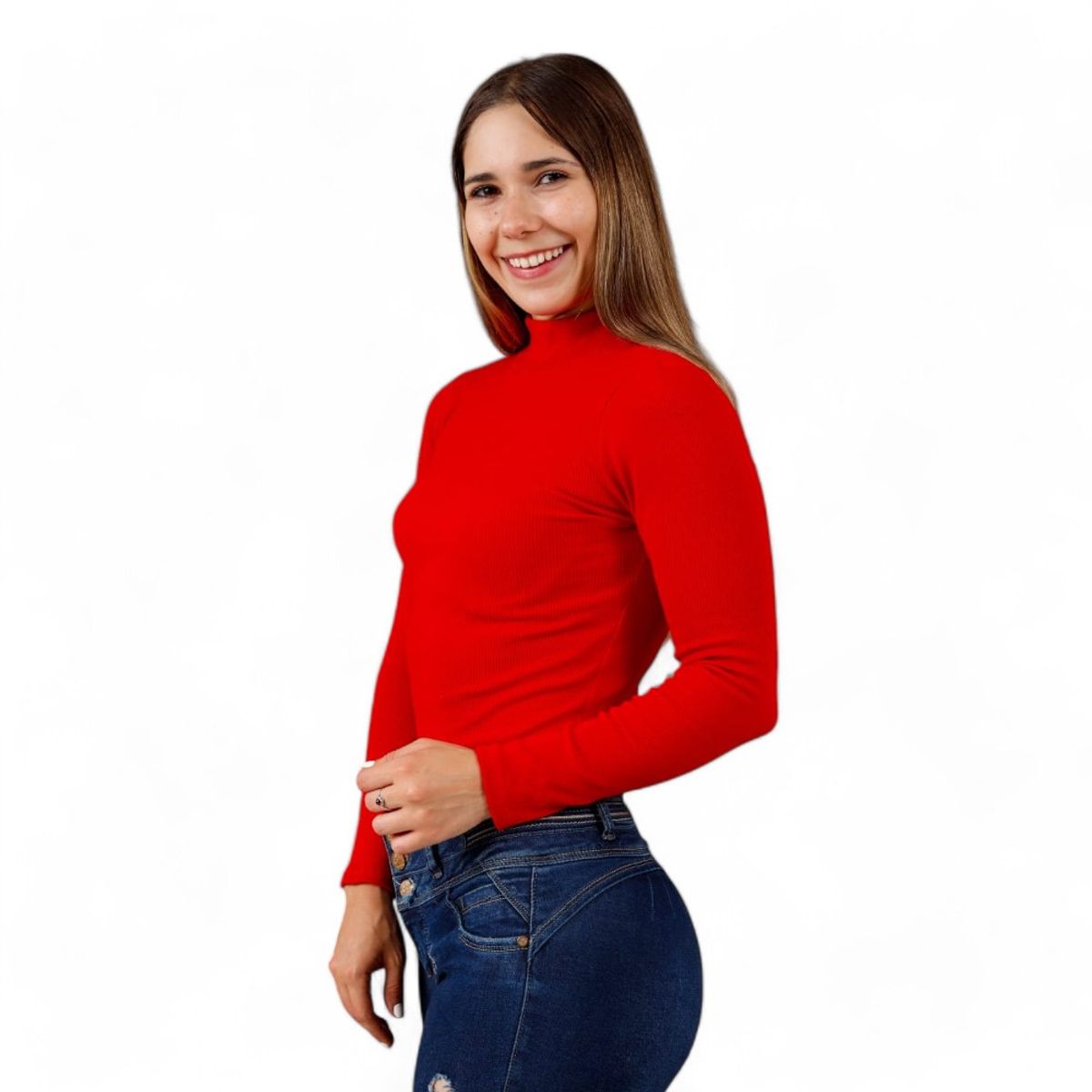 GENERICO - Cafarena Crop Sab-13 Color Rojo