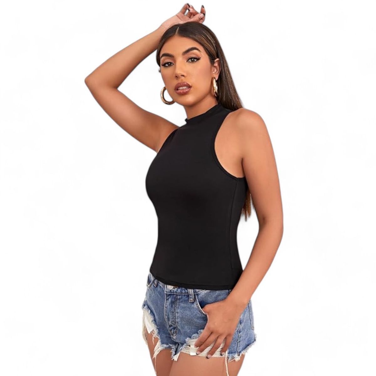 GENERICO - Cafarena Manga Cero Sab-12 Color Negro