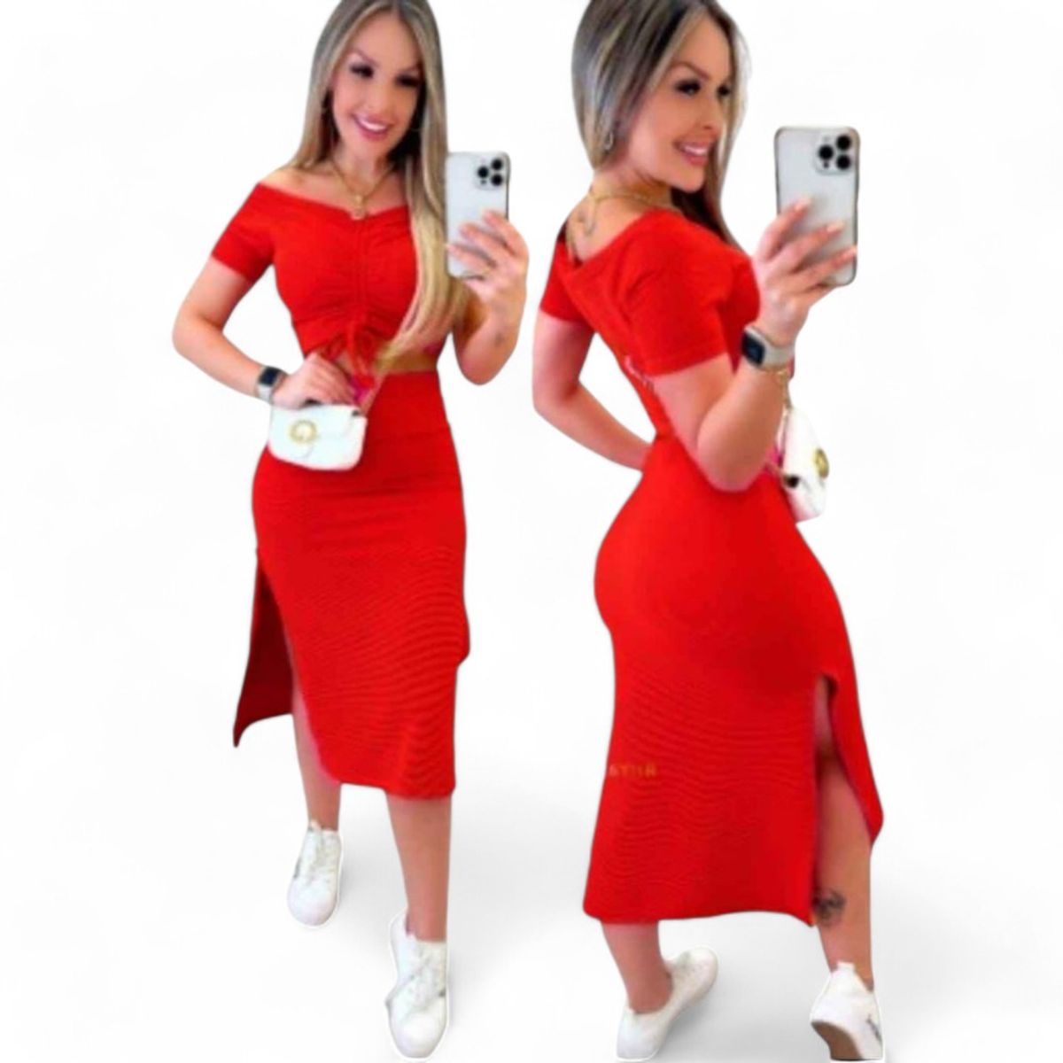 GENERICO - Conjunto Jala Pita Sab-22 Color Rojo