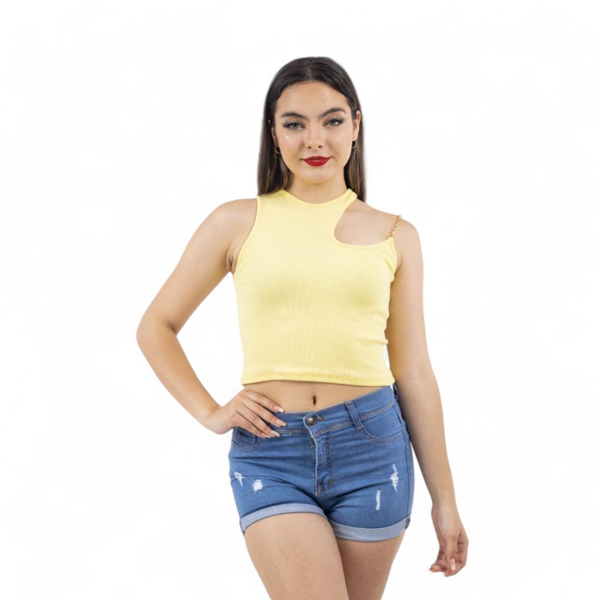 GENERICO - Polo Lizet Cadena Sab-12 Color Amarillo