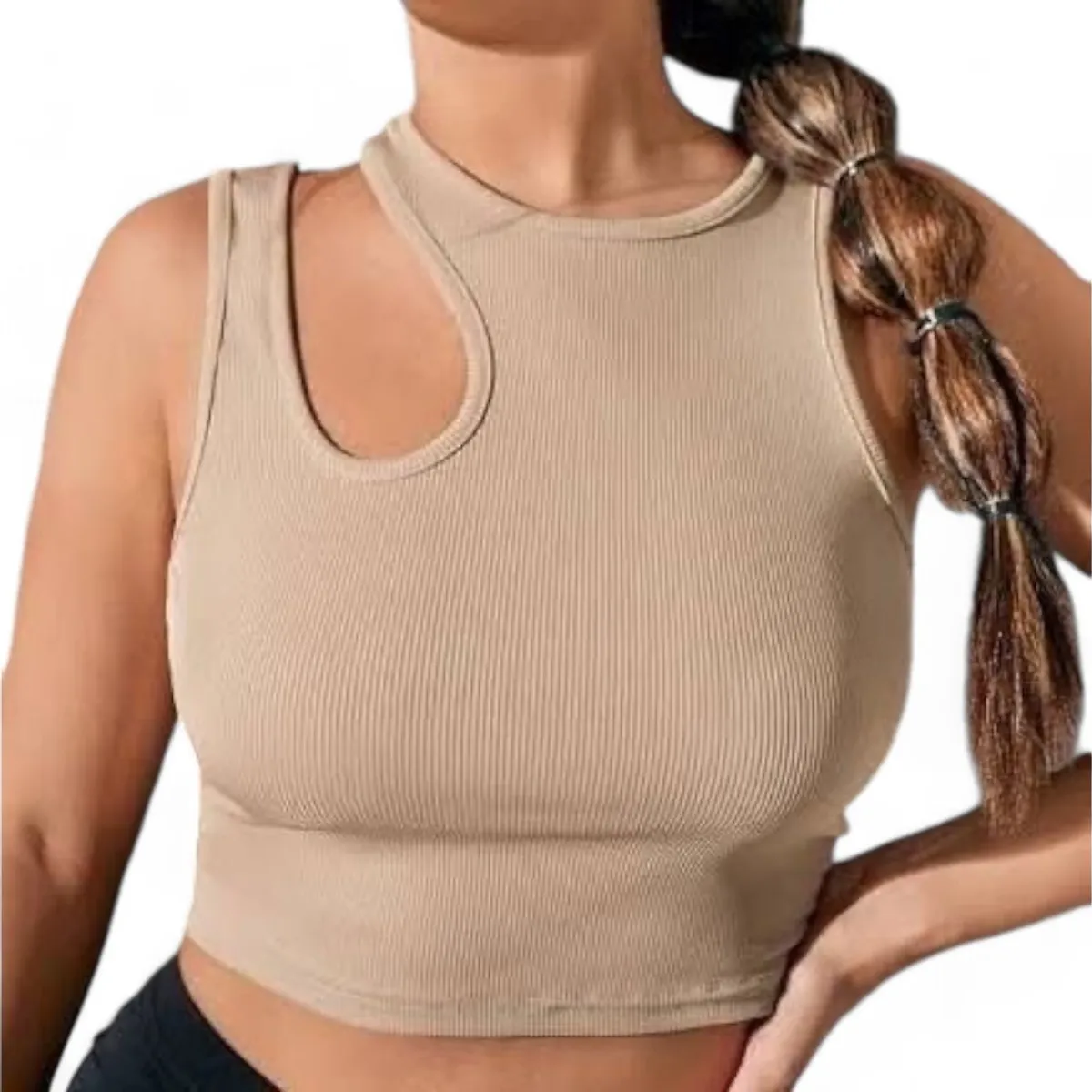 GENERICO - Lizet Manga Cero Sab-10 Color Beige