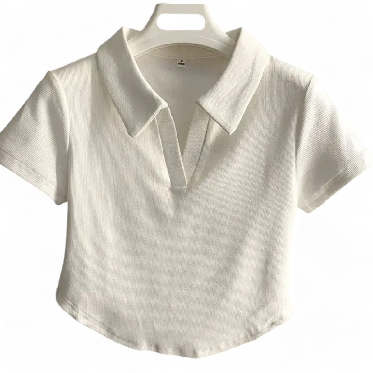 GENERICO - Polo Camisero Manga Corta Sab-14 Color Blanco