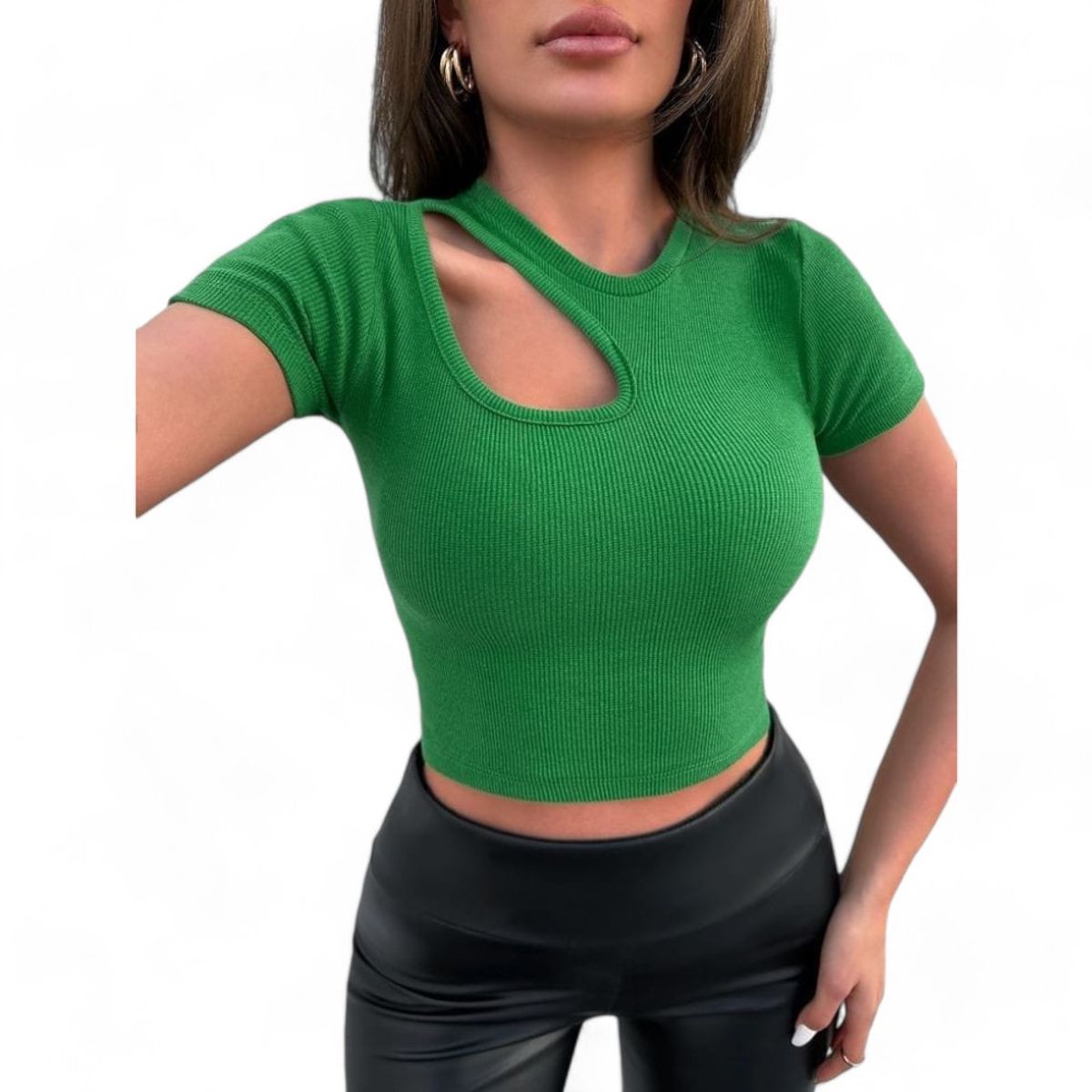 GENERICO - Polo Entre Asa Sab-12 Color Verde