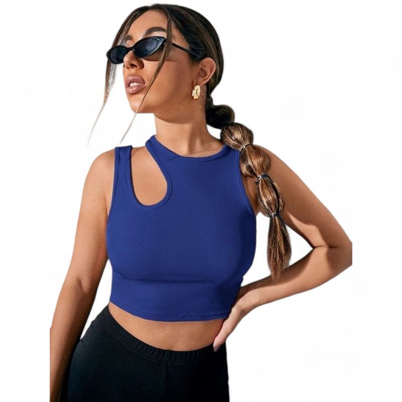 GENERICO - Polo Lizet Manga Cero Sab-10 Color Azul