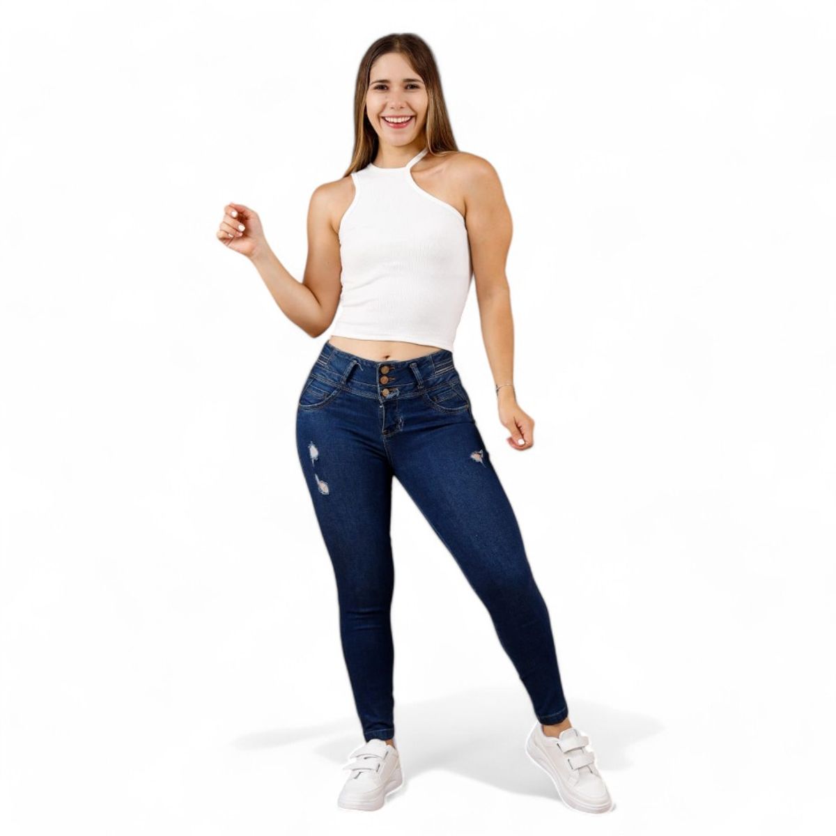 GENERICO - Polo Tarzan Sab-10 Color Blanco