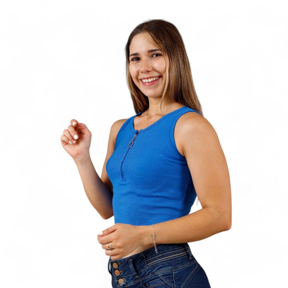 GENERICO - Polo Sara Sab-12 Color Azul