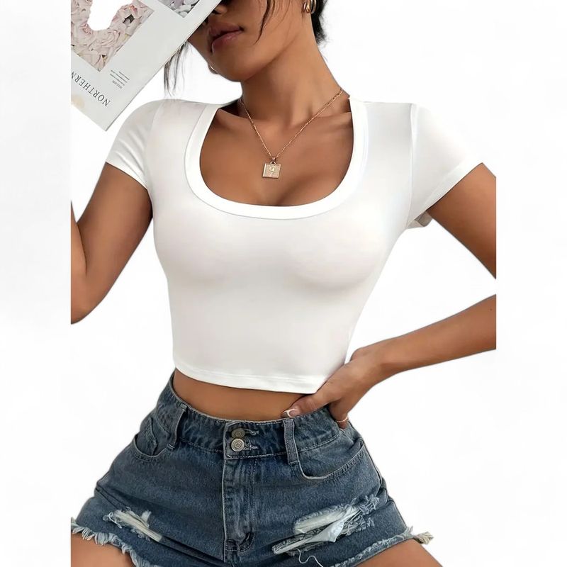 GENERICO - Polo Teresa Sab-12 Color Blanco