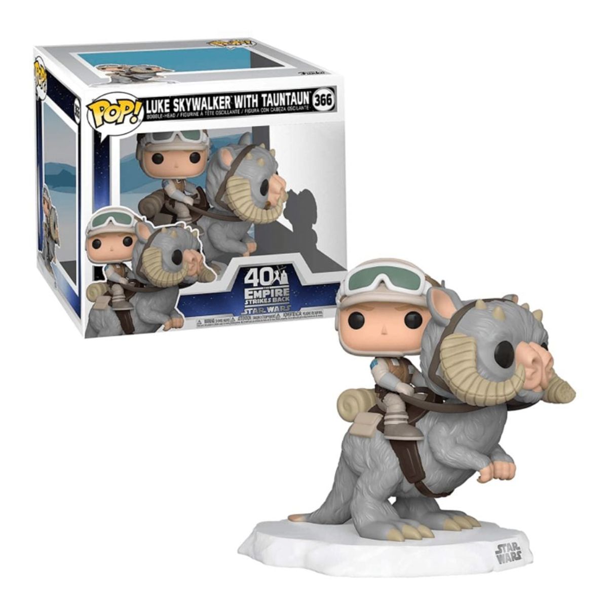 FUNKO - Funko Pop Luke Skywalker With Tauntaun Star Wars