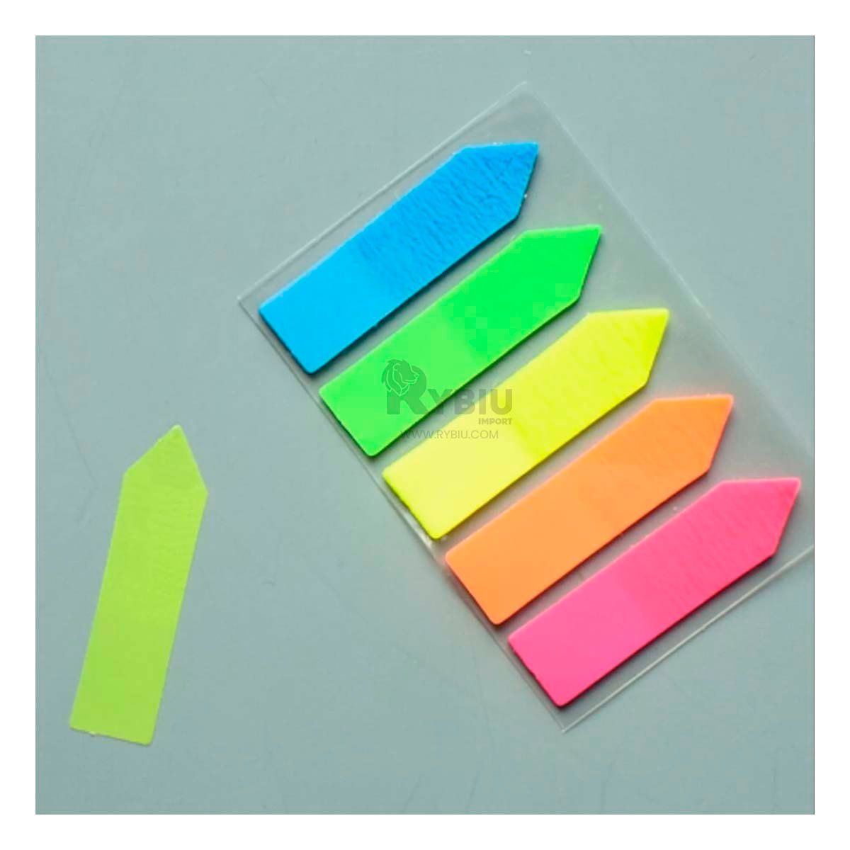 GENERICO - Post It Cute y Utiles en Tonos Y+Regalo Ligas para Peinar