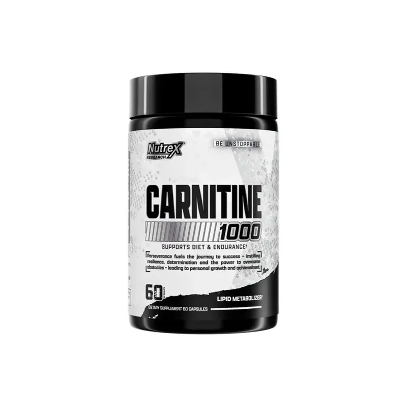 NUTREX RESEARCH - L-Carnitine 1000, 60 Cápsulas Carnitina Nutrex - Tienda Física