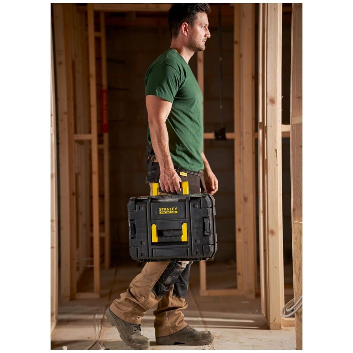 STANLEY - Combo taladro de impacto taladro percutor inalambrico 20V BRUSHLESS