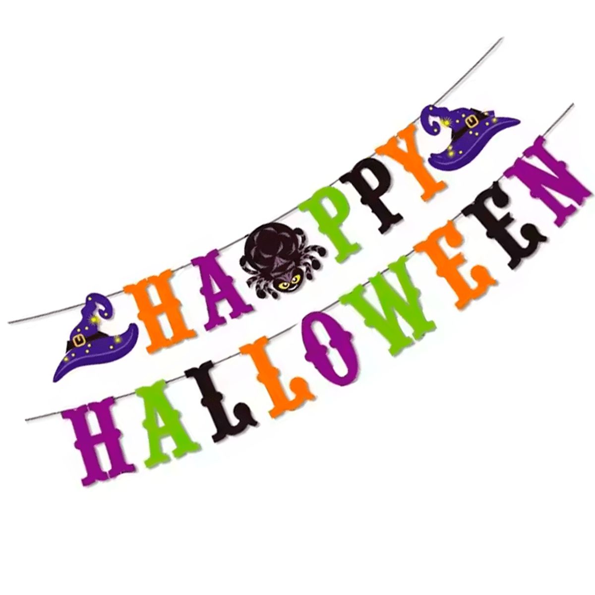 GENERICO - HALLOWEEN -Banner o Guirnalda de 110 aprox