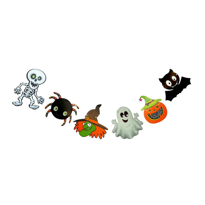 GENERICO - HALLOWEEN -Banner o Guirnalda de 2 mts aprox