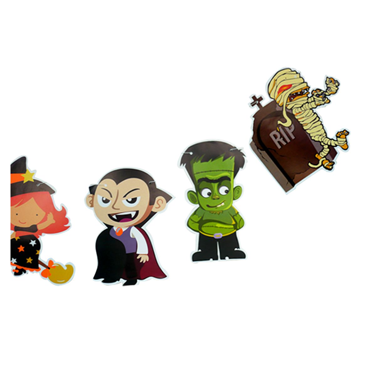 GENERICO - HALLOWEEN -Banner o Guirnalda de 2 mts aprox