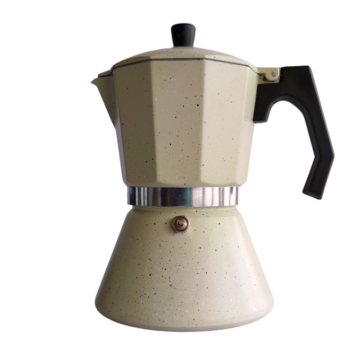 CORBETTA - Cafetera Moka Italiana Vainilla 9 Tazas - Granito