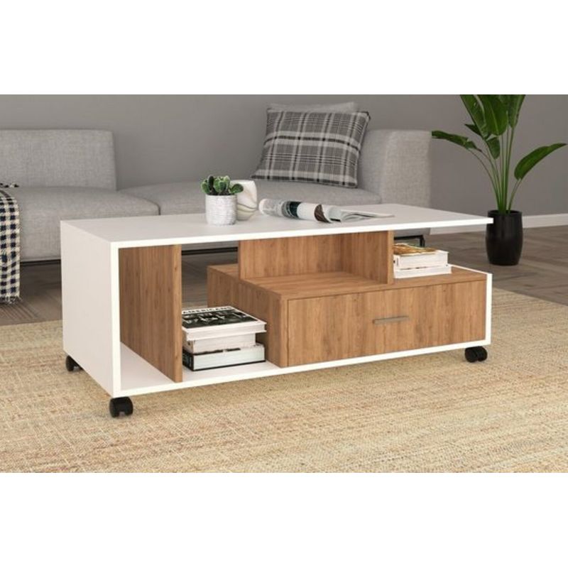 TU MESITA - Mesa de Centro moderna Eira BlancoDuna TU MESITA