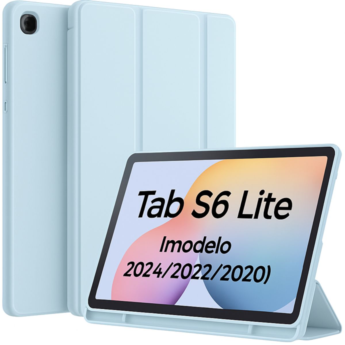 GENERICO - FUNDA PROTECTOR PARA TABLET SAMSUNG TAB S6 LITE 10.4 " - CELESTE