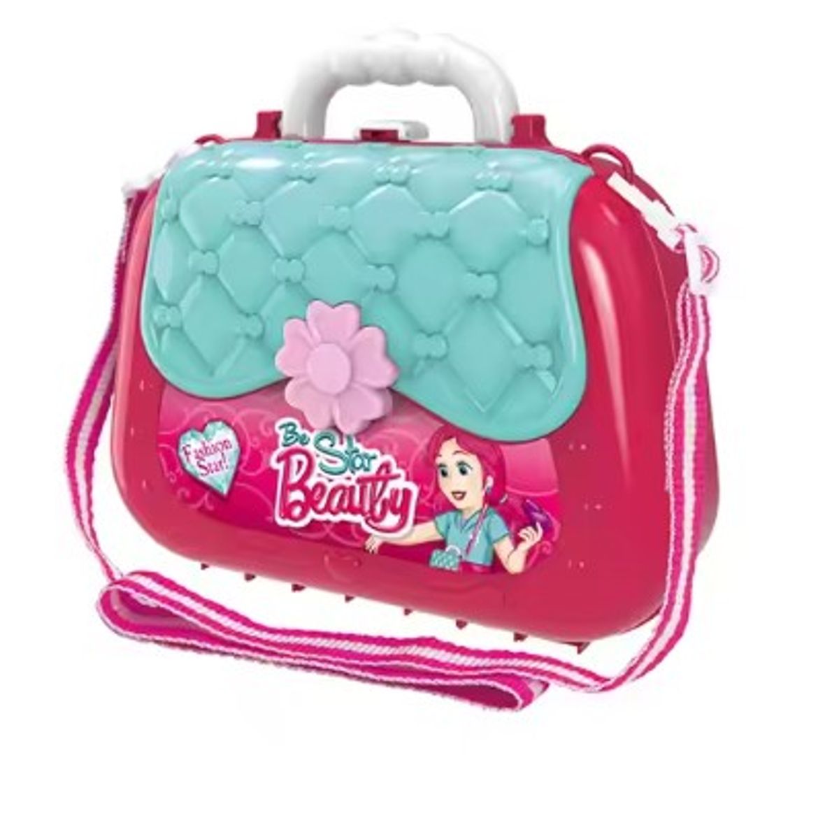 GENERICO - Juego de Maquillaje para niñas y Cartera