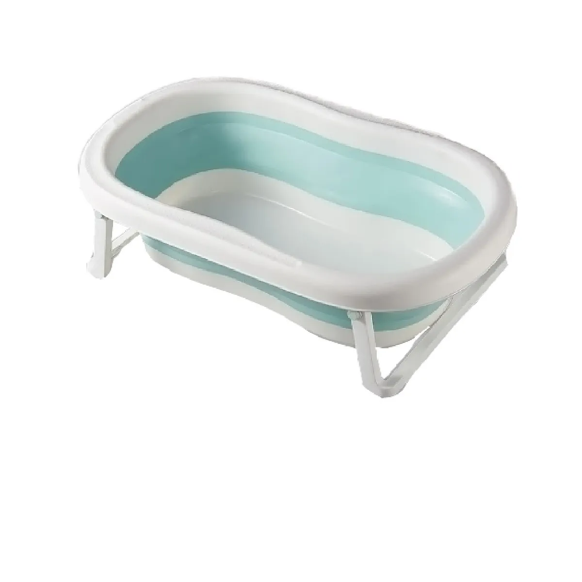 GENERICO - Tina Bañera Plegable para Bebes Color Verde