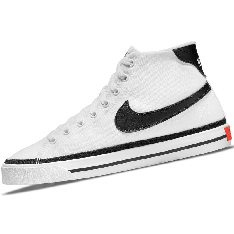 NIKE - Zapatilla Nike Mujer W Court Legacy Cnvs Mid - DD0161-100