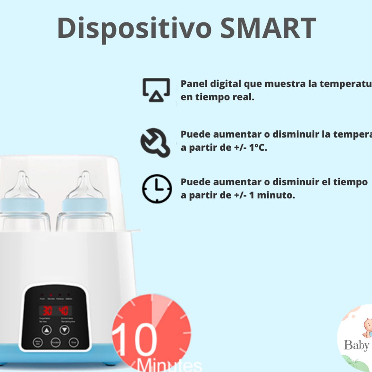 GENERICO - Calentador y Esterilizador de Biberones