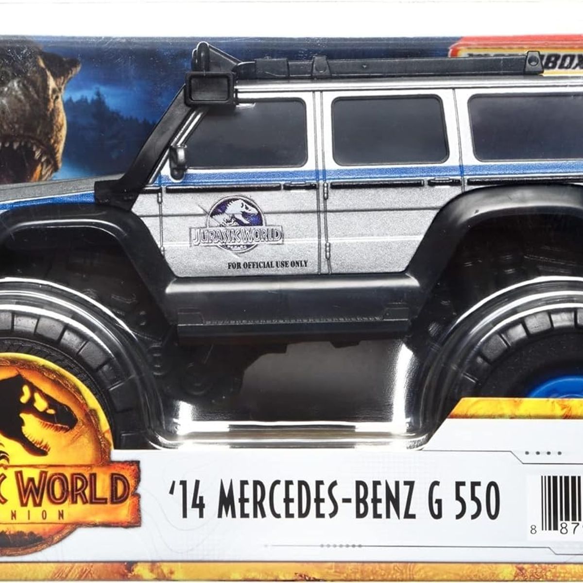 MATCHBOX - Matchbox Jurassic World - Vehículo1:24 Mercedes-Benz G 550