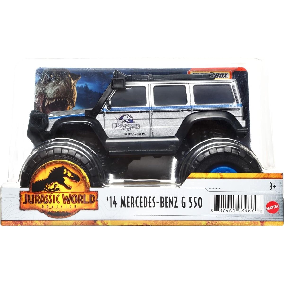 MATCHBOX - Matchbox Jurassic World - Vehículo1:24 Mercedes-Benz G 550