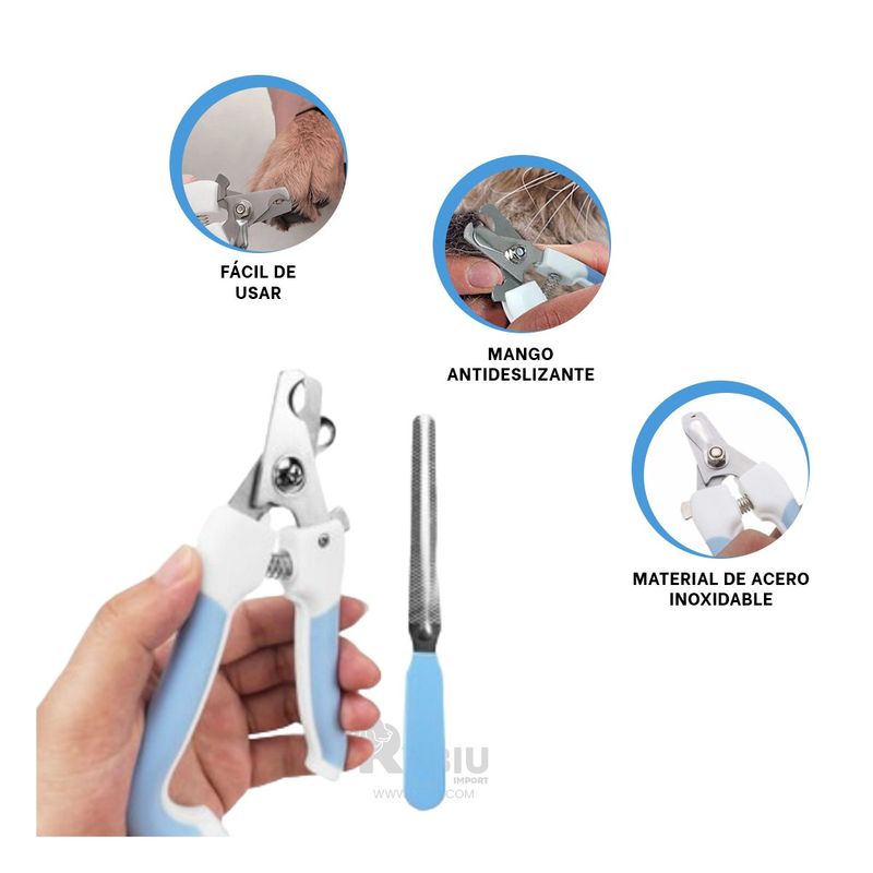 RYBIU IMPORT - Cortador Resistente Grande en Azul Y+Envoltorio de Regalo
