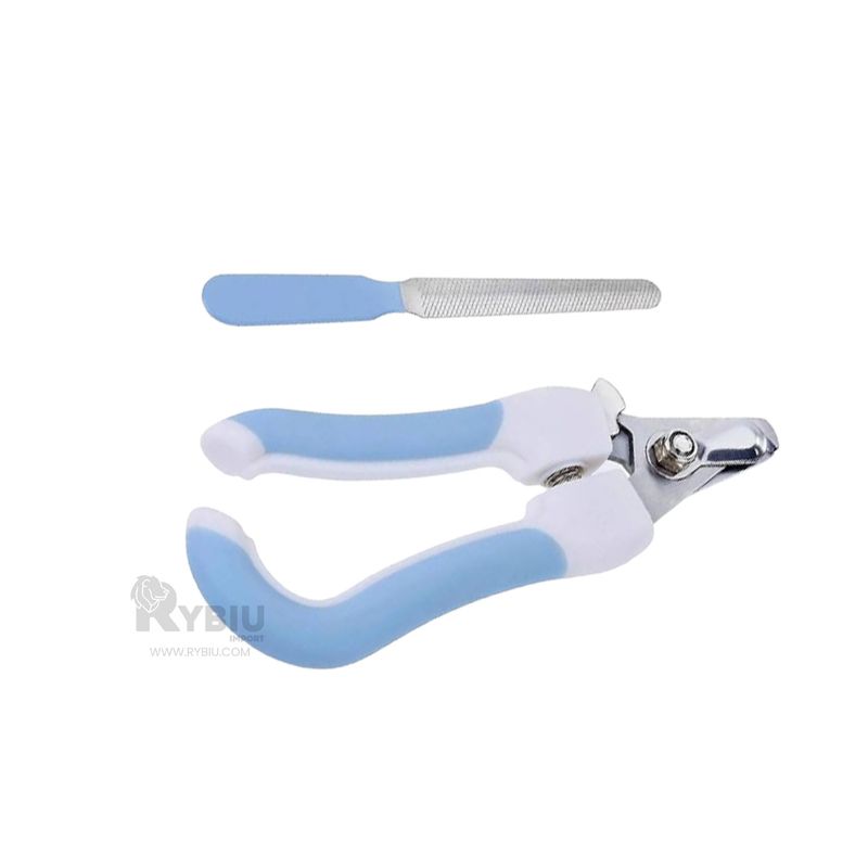 RYBIU IMPORT - Corta Uñas de Uso Diario Chico en Azul Y+Papel de Regalo