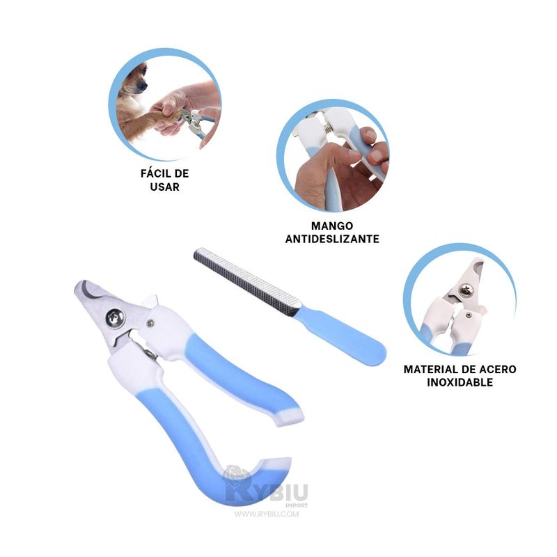 RYBIU IMPORT - Cortador Resistente Chico en Azul Y+Envoltorio de Regalo