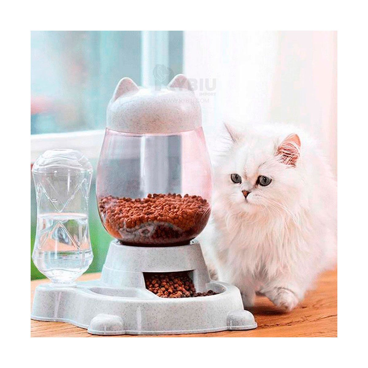 RYBIU IMPORT - Dispensador Innovador de Tono Blanco Y+Banderitas adhesivas