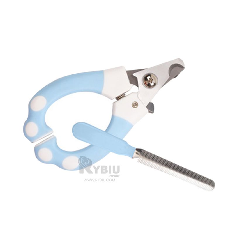 GENERICO - Cortador de Uñas de Diseño Chico Celeste Y+Gift MiniAgenda