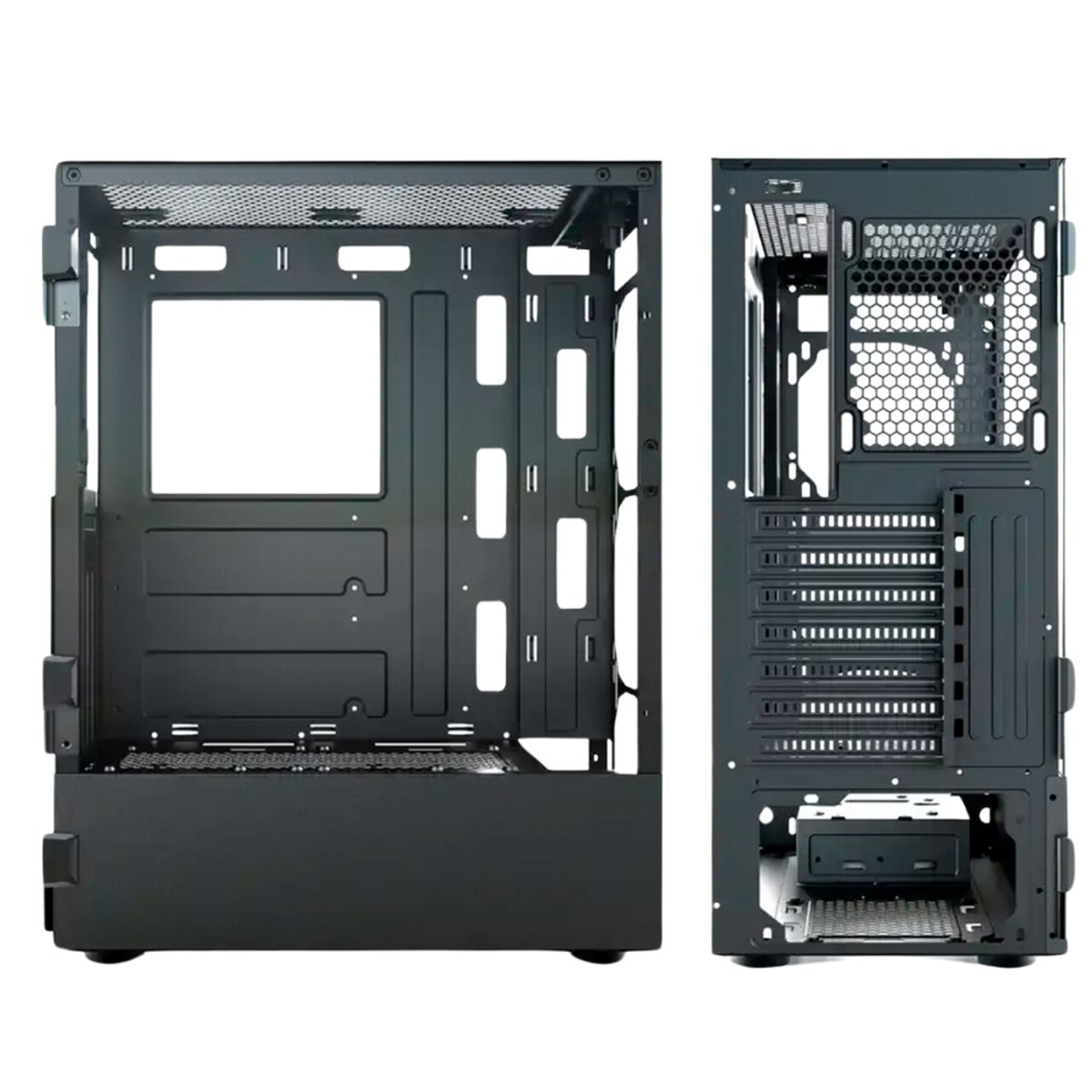 CYBERTEL - Case Cybertel Viper CBX 5003 USB3.0, 4 Fan Rainbow Negro