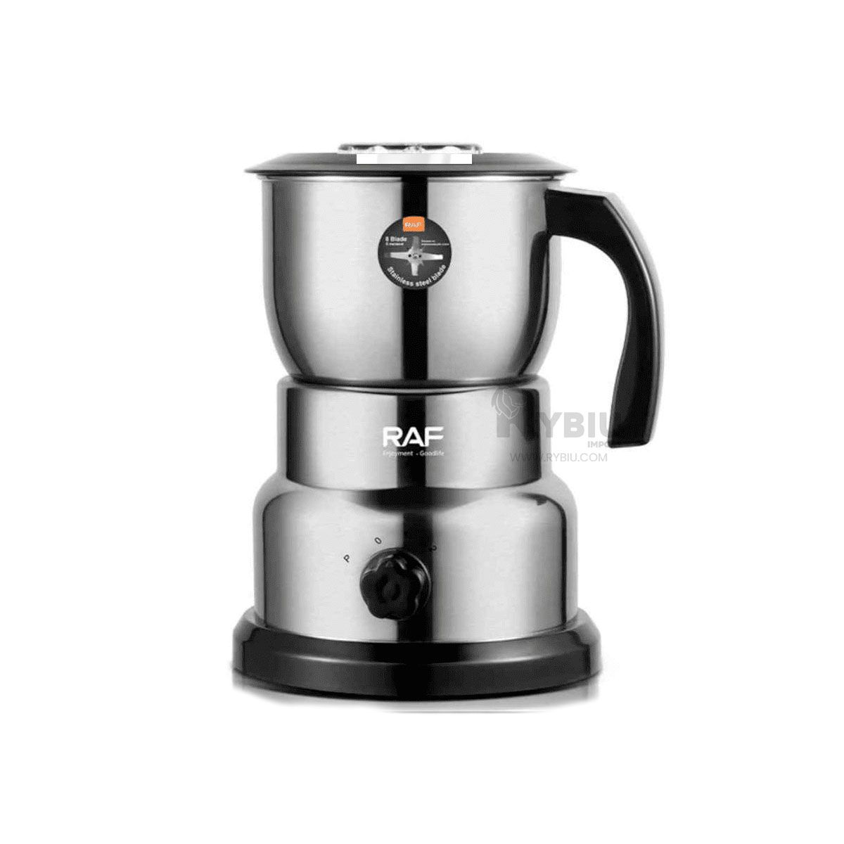 RYBIU IMPORT - Triturador de Semillas en Plateado Y+Gift MiniAgenda