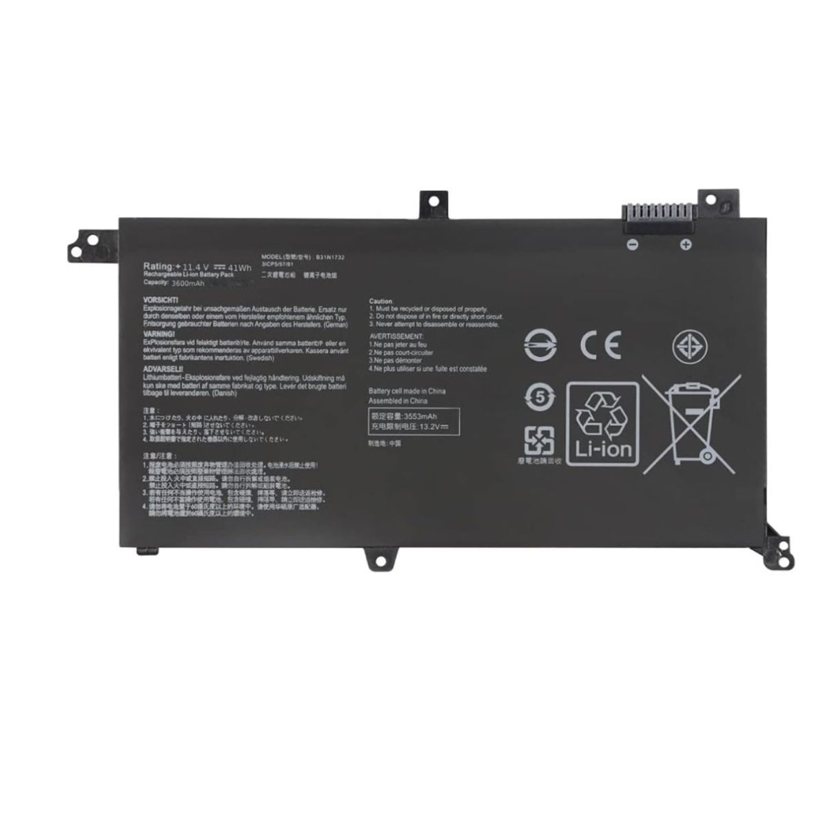 OEM - Batería para Laptop Asus. B31N1732   Vivobook S14 S430FA, S430FN