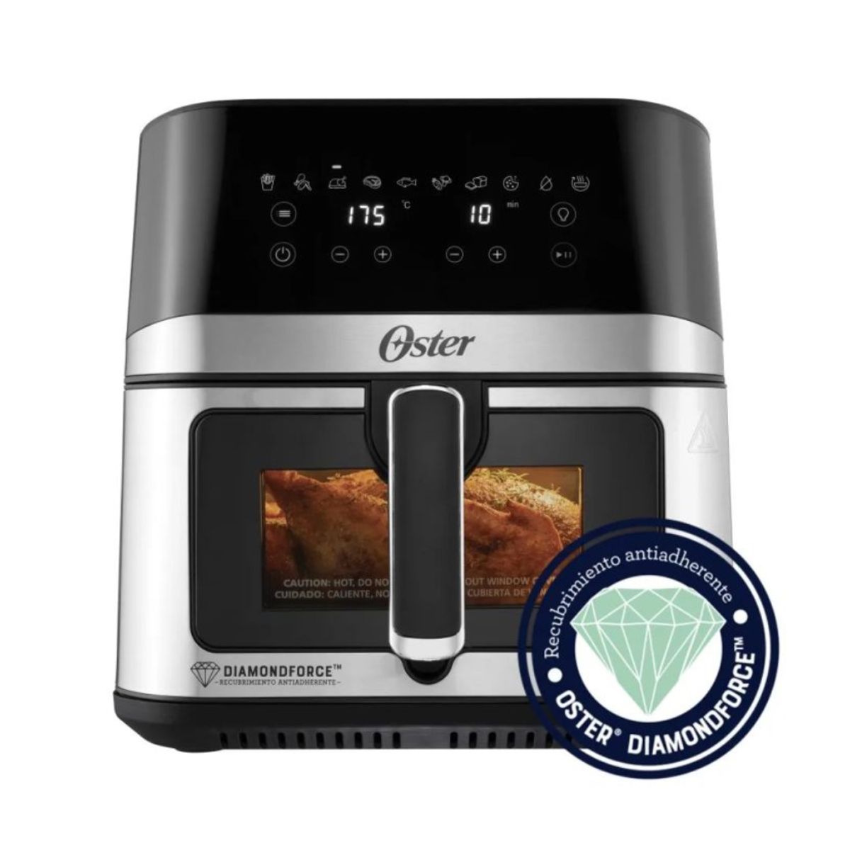 OSTER - Freidora de Aire Digital 7.5L Oster® CKSTAF75WDSSDF 053
