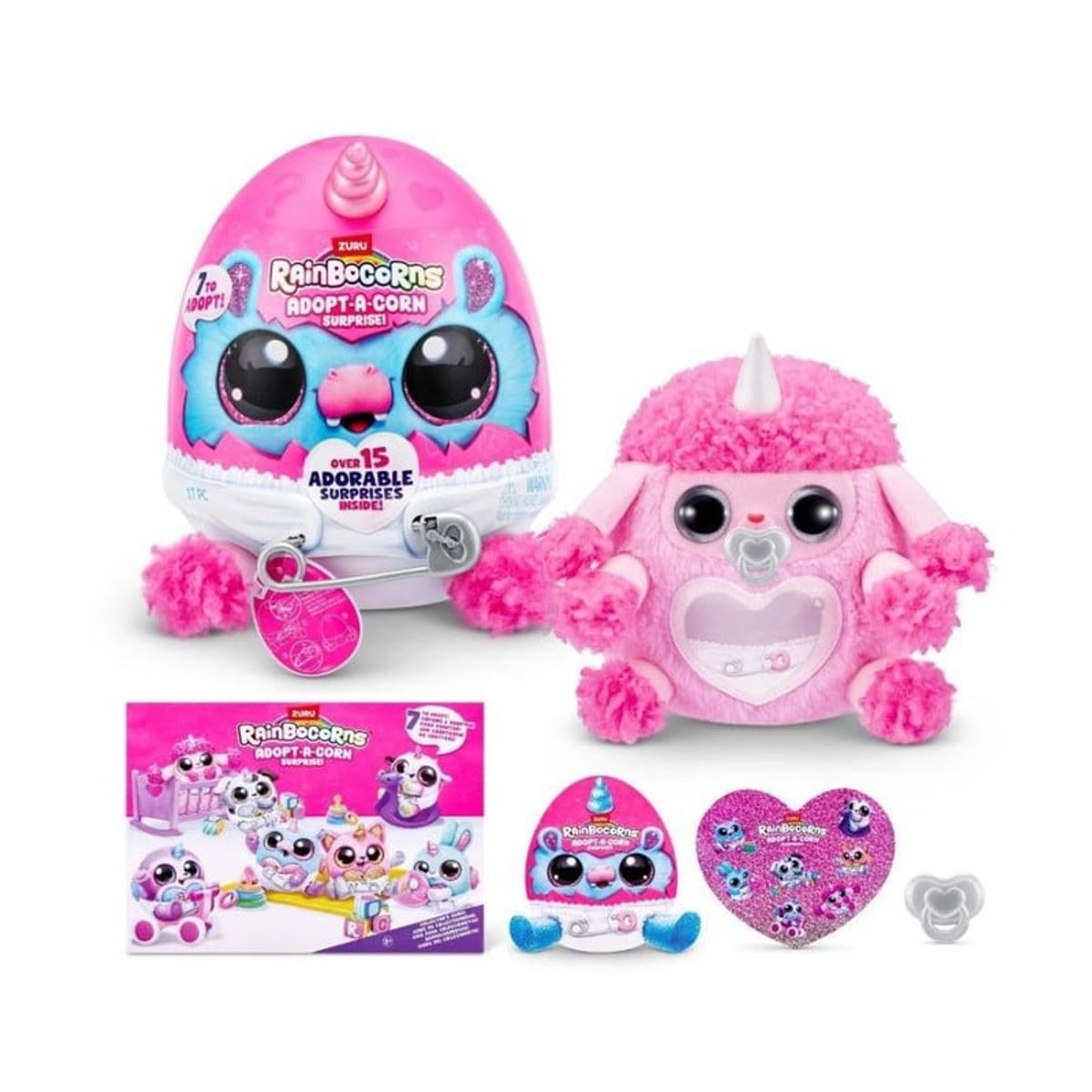 RAINBOCORNS - Rainbocorns Peluche Animal Bebé Sorpresa Surtido