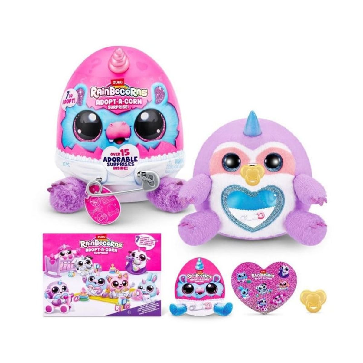 RAINBOCORNS - Rainbocorns Peluche Animal Bebé Sorpresa Surtido