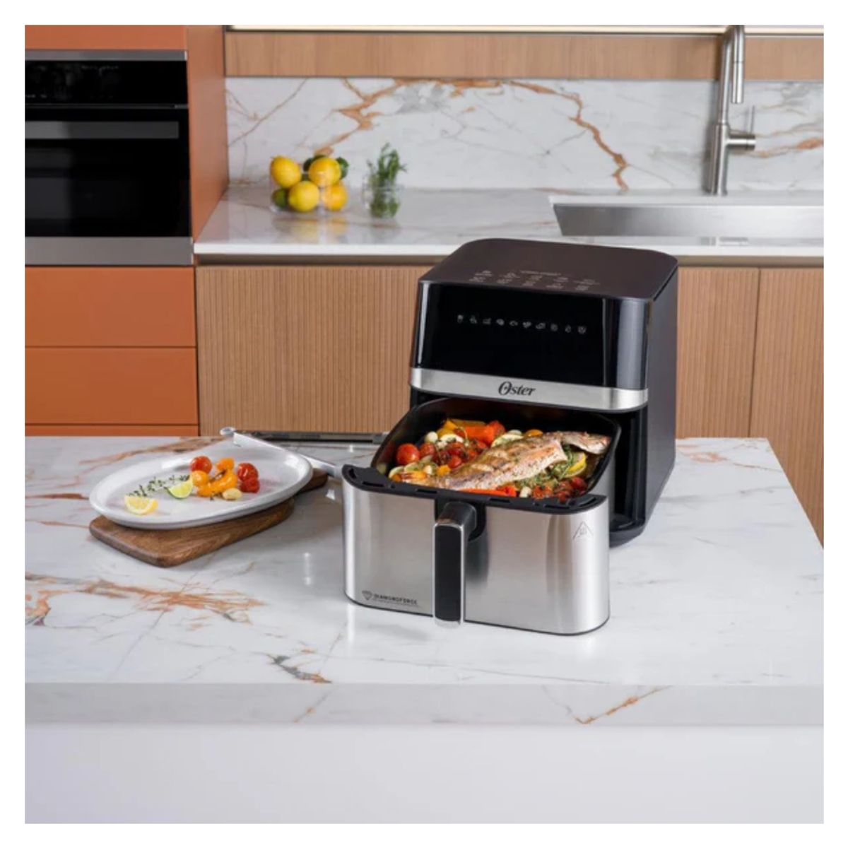 OSTER - Freidora de Aire Digital 7.5 Lts Oster CKSTAF75DSSDF